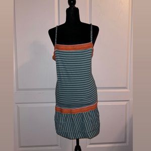 Free People - Striped Crossback Strap Dress - Women’s Size Medium